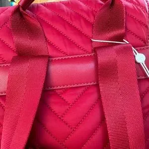 Tory Burch | Bags | Tory Burch Ella Quilted Nylon Red  display picture 1